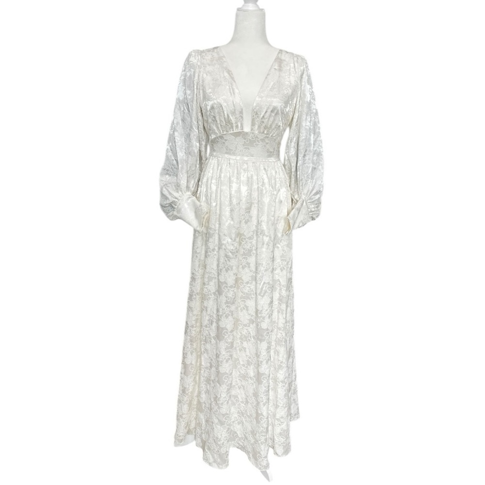 One 33 Social Jacquard V Neck Dress - Picture 5 of 12